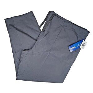 Landau Essentials Unisex Scrub Bottoms Pants Gray 3XL Reversible